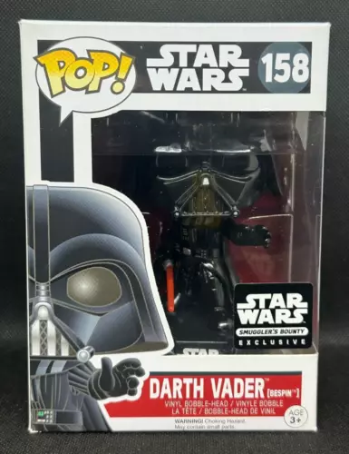 Funko Pop Darth Vader Bespin 158 Star Wars Smuggler's Bounty Exclusive Figure