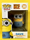 FUNKO POP Dave 36 Despicable ME2 Movies Minion W/PROTECTOR - P62