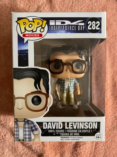 Funko Pop David Levinson #282 Independence Day Funko Pop Movies! Free Shipping!