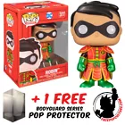 FUNKO POP DC BATMAN IMPERIAL ROBIN #377 VINYL FIGURE + POP PROTECTOR