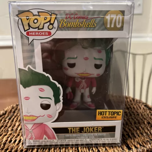 Funko Pop! DC Comics Bombshells The Joker with Kisses Hot Topic Exclusive # 170