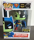 Funko Pop! DC Comics Composite Superman #468 EE Exclusive Damaged Box