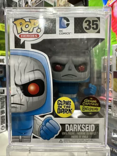 Funko Pop! DC Comics - Darkseid #35 Gemini Collectible Glow Exclusive 2013 OG