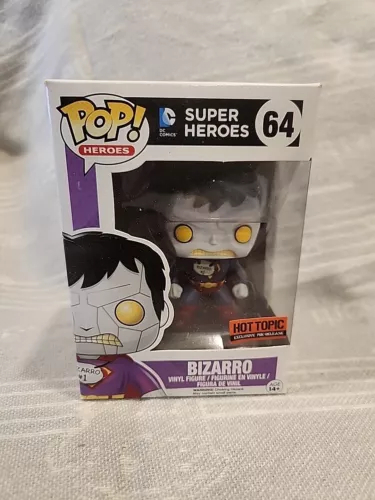 Funko Pop! DC Comics Super Heroes Bizarro #64 Hot Topic Exclusive Vaulted 2014