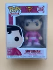 Funko Pop! DC Heroes Breast Cancer Awareness Superman #349 Vinyl Figure Pink NEW