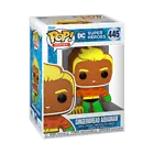 Funko Pop! DC Heroes - Gingerbread Aquaman #445 with protector!