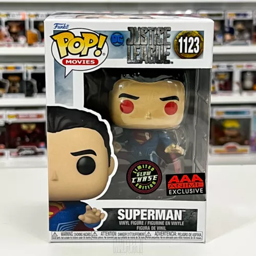 Funko Pop DC Heroes Justice League Superman Flying Glow AAA Anime Chase 1123