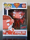 Funko Pop! DC Heroes: SUPERMAN (RED) #437 - NYCC 2022 Official Sticker w/protect