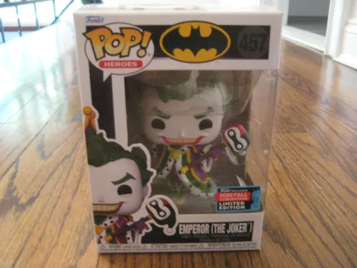 Funko Pop-Dc Horoes The Joker Emperor 457 2022 Fall Convention Exclusive Batman