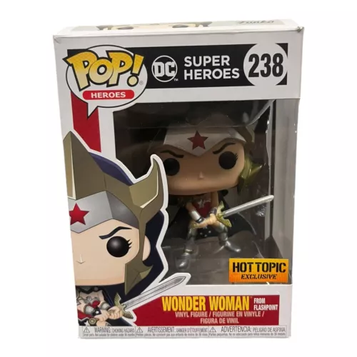 Funko Pop DC Super Heroes - #238 Wonder Woman from Flashpoint - Hot Topic Exclus