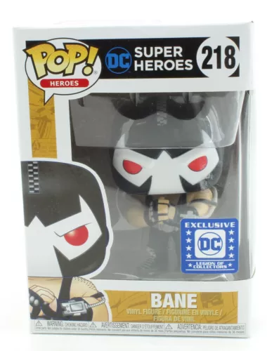 Funko Pop! DC Super heroes Bane 218 Legion of Collectors Exclusive Vinyl Figure