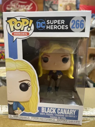 Funko Pop! DC Super Heroes - Black Canary Vinyl Figure #266 - New