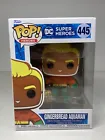 Funko Pop DC Super Heroes Gingerbread Aquaman #445 NIB IN HAND