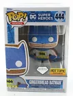 Funko Pop! - DC Super Heroes Gingerbread Batman 444 Diamond Hot Topic Exclusive