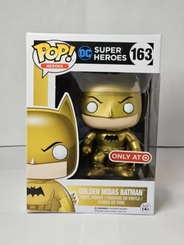 Funko Pop!: DC Super Heroes: Golden Midas Batman #163 (Target Exclusive)