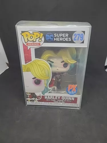 Funko Pop! DC Super Heroes Harley Quinn PX Previews Exclusive #279 D01