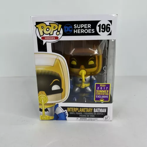 Funko Pop! DC Super Heroes Interplanetary Batman #196 2017 Summer Vinyl Figure