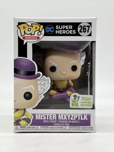 Funko Pop! DC Super Heroes Mister MXYZPTLK 2019 ECCC Limited ED. Flaw W/PP