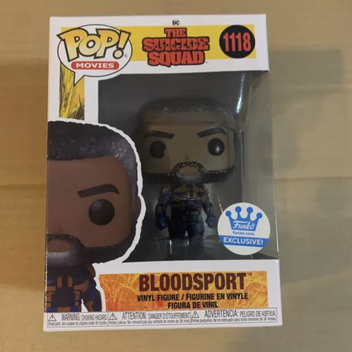 FUNKO POP! DC THE SUICIDE SQUAD #1118 BLOODSPORT UNMASKED