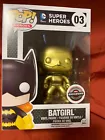 Funko Pop DC Universe Batgirl Gold GameStop Exclusive #3 Barbara Gordon Bat Girl