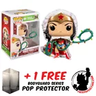 FUNKO POP DC WONDER WOMAN WITH STRING LIGHT LASSO HOLIDAY #354 VINYL FIGURE