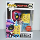 Funko Pop: Deadpool - Artist Deadpool (Black Light) #887 GameStop Exclusive