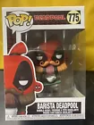 Funko Pop! Deadpool -- Barista Deadpool 775 Bobble-Head Figure Marvel NIB New