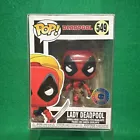 Funko Pop! Deadpool: Lady Deadpool #549 Pop In A Box Exclusive w/ Protector