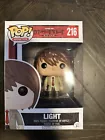 Funko Pop! Death Note Light Yagami #216 Rare 2017