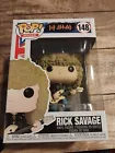 FUNKO POP Def Leppard RICK SAVAGE Vinyl Figure # 148 New