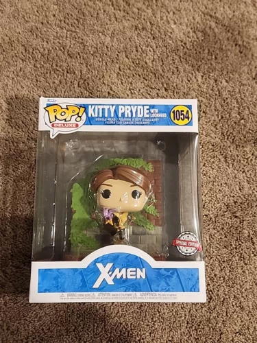 Funko Pop! Deluxe #1054 X-men Kitty Pryde with Lockheed Marvel Special Edition