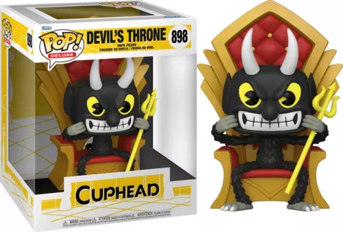 Funko Pop! Deluxe #898 Cuphead Devil's Throne Vinyl Figure