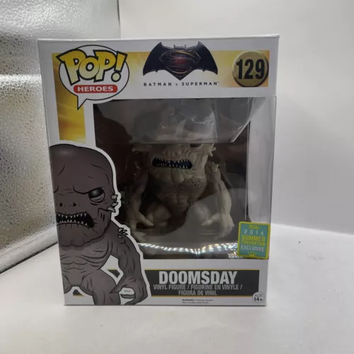 Funko POP! Deluxe Batman v Superman 2016 Summer Convention Doomsday 129‼️‼️