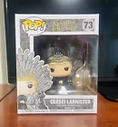 Funko Pop! Deluxe: Game of Thrones Cersei Lannister Iron Throne #73. A+Seller.