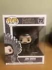 Funko Pop! Deluxe: Game of Thrones Jon Snow (Iron Throne) #72 Vinyl Figure