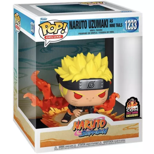 Funko Pop! Deluxe Naruto Uzumaki as Nine Tails 1233 Naruto Shippuden LACC Hot To