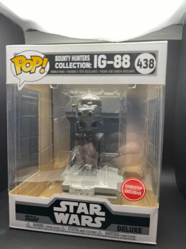 Funko Pop! Deluxe: Star Wars - Bounty Hunters Collection: IG-88 - GameStop