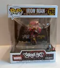 Funko Pop Deluxe Street Art Marvel Iron Man GameStop Exclusive #753