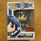 Funko Pop! Demon Slayer Giyu Tomioka #876 (AAA Exc) Vinyl Figure