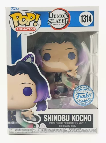 Funko Pop! Demon Slayer - Shinobu Kocho #1314 - Special Edition | With Protector