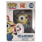 Funko Pop! Despicable Me - Fire Alarm Minion #126 Vinyl Figure Megaphone