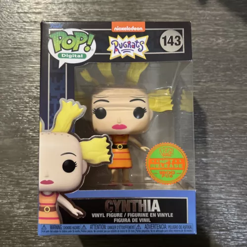 FUNKO POP DIGITAL #143 NICKELODEON RUGRATS PHYSICAL POP CYNTHIA LEGENDARY