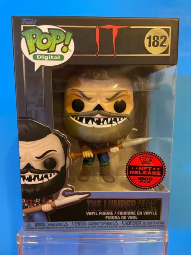 Funko Pop Digital 182 The Lumberjack IT Droppp Exclusive LE1800 Legendary