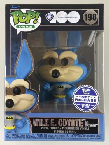 Funko POP! Digital #198 Wile E. Coyote as Batman - WB 100th Anniversary Grail