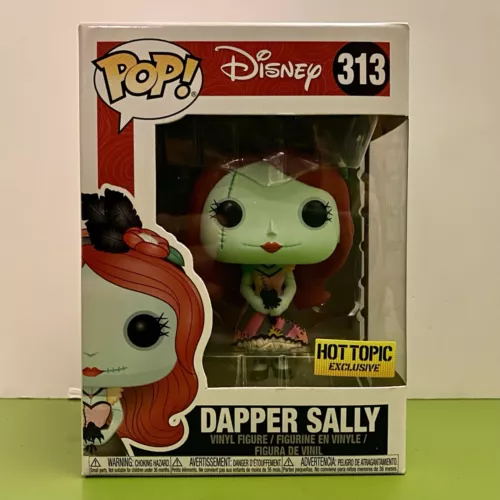 FUNKO POP! DISNEY #313 DAPPER SALLY FIGURE NIGHTMARE BEFORE CHRISTMAS HOT TOPIC