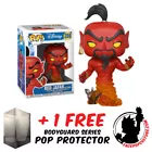 FUNKO POP DISNEY ALADDIN RED JAFAR AS GENIE #356 VINYL FIGURE + POP PROTECTOR