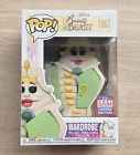 Funko Pop Disney Beauty & The Beast Wardrobe SDCC #1067 + Free Protector