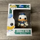 Funko Pop Disney Donald Duck #31 Vaulted  Disney Logo