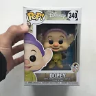 Funko POP Disney Dopey #340 Vinyl Figure Snow White And The Seven Dwarfs