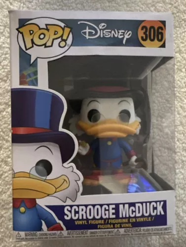 Funko POP! Disney DuckTales SCROOGE MCDUCK #306 VAULTED! Vinyl Figure